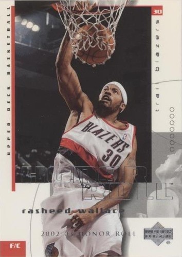 2002-03 Upper Deck Honor Roll - Rasheed Wallace #67