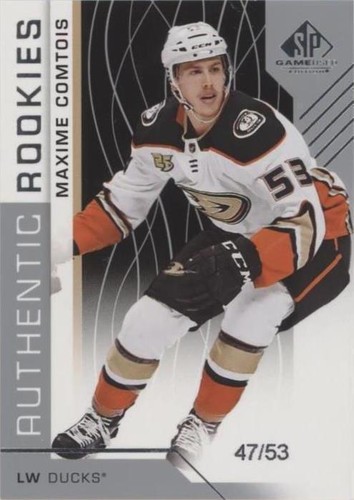 2018-19 Upper Deck SP Game Used - Maxime Comtois #180