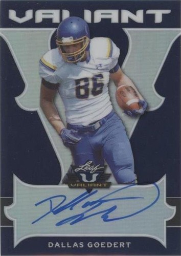 2018 Leaf Valiant Dallas Goedert #BA-DG3