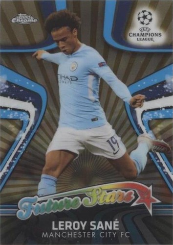 2017-18 Topps Chrome UCL Leroy Sané #FS-LS