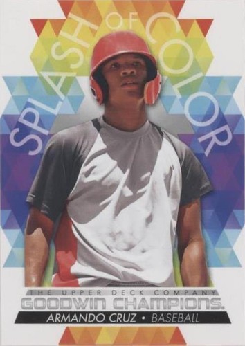 2022 Upper Deck Goodwin Champions - Armando Cruz #128