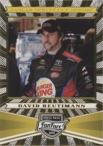 2013 Press Pass Fanfare - David Reutimann #49
