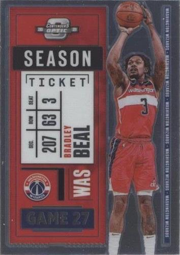 2020-21 Panini Contenders Optic - Bradley Beal #18