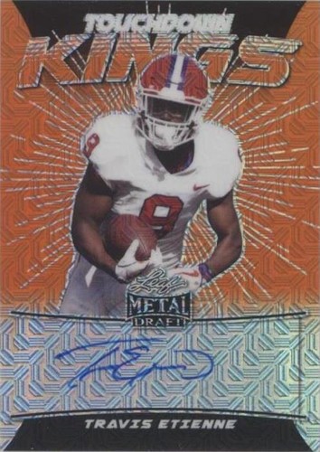 2021 Leaf Metal Draft Travis Etienne #TK-TE1