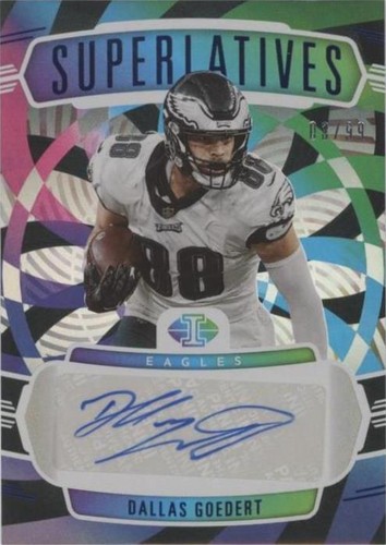 2022 Panini Illusions Dallas Goedert #SS-DG