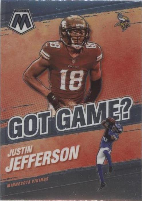 2021 Panini Mosaic Justin Jefferson #GG-15