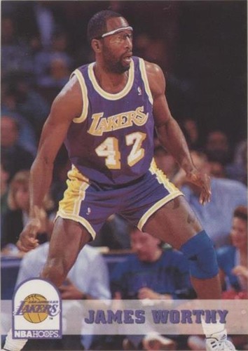 JAMES WORTHY　バスケットボール　NBA Amazon.com: 1990-91 NBA Hoops #26 James Worthy SP Los