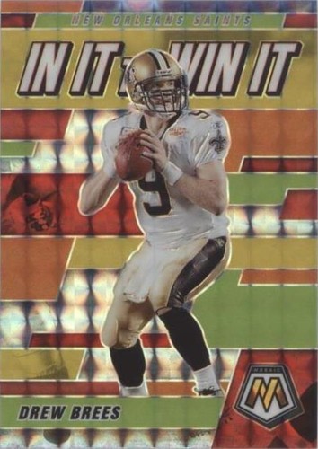 2021 Panini Mosaic Drew Brees #WIN18