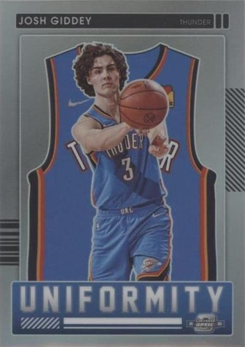 2021-22 Contenders Optic Josh Giddey #/99 RC #COT-JG - AUTO ROOKIE