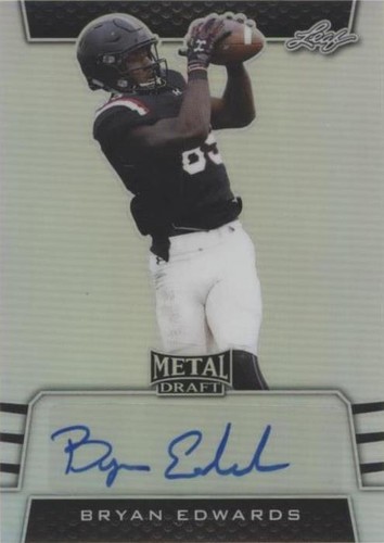 2019 Leaf Metal Draft Bryan Edwards #BA-BE1