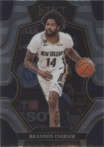 10枚限定 Spectra Brandon Ingram PSA 8 2023-24 Panini Spectra Black & White International Brandon