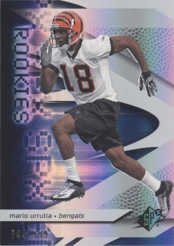 2008 SPx Mario Urrutia #126
