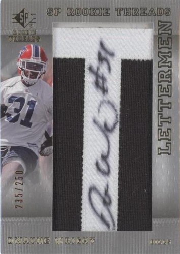 2007 SP Rookie Threads Dwayne Wright #128