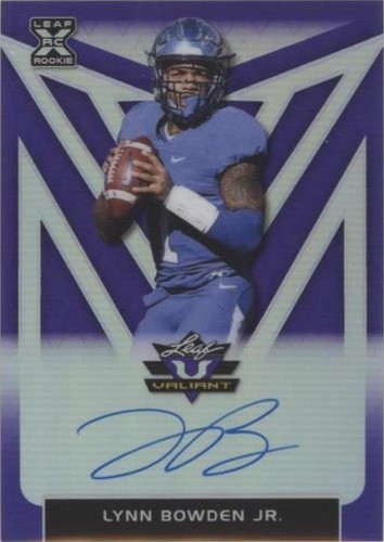 2020 Leaf Valiant Lynn Bowden Jr. #BA-LBJ