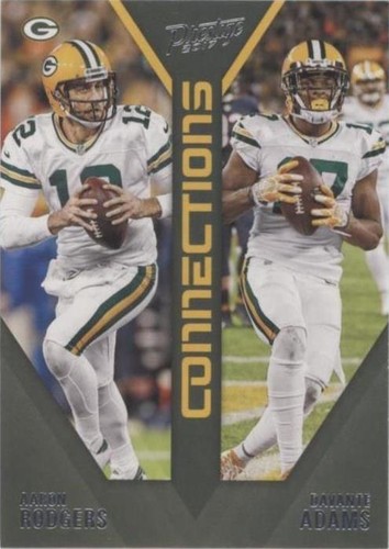 2017 Panini Prestige Aaron Rodgers Davante Adams #6