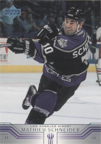 2001-02 Upper Deck - Mathieu Schneider #310