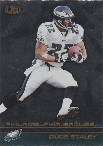 2002 Pacific Heads Up Duce Staley #92
