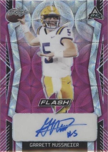 2022 Leaf Flash Garrett Nussmeier #BA-GN1