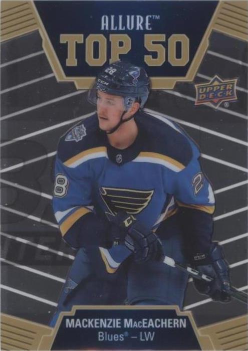 2019-20 Upper Deck Allure - MacKenzie MacEachern #T50-42