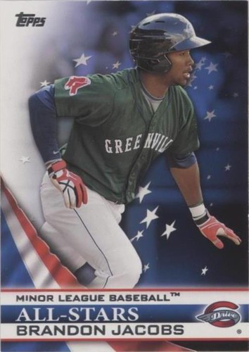 2012 Topps Pro Debut - Brandon Jacobs #AS-BJ