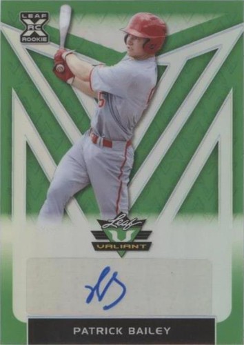 2020 Leaf Valiant - Patrick Bailey #BA-PB1