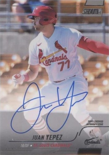 2022 Topps Stadium Club - Juan Yepez #SCBA-YEP