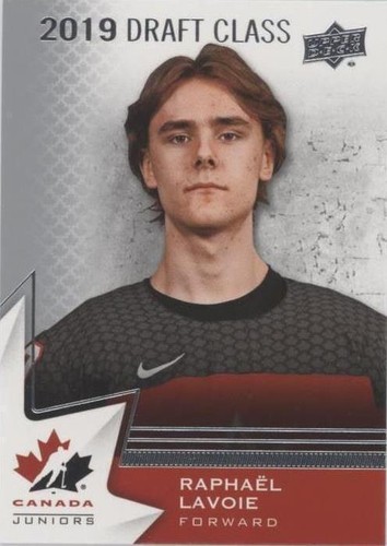2020-21 Upper Deck Team Canada Juniors - Raphael Lavoie #98