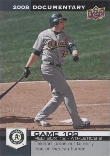 2008 Upper Deck Documentary - Jack Cust #3240
