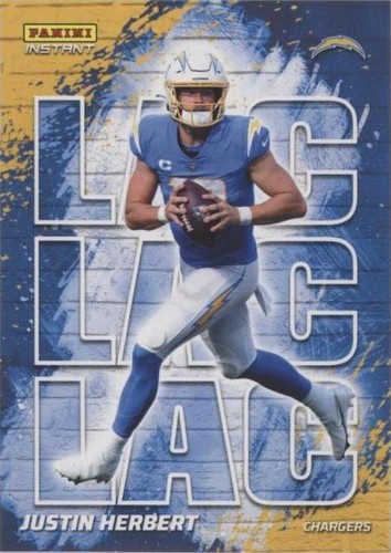 2021 Panini Instant NFL Justin Herbert #MC18