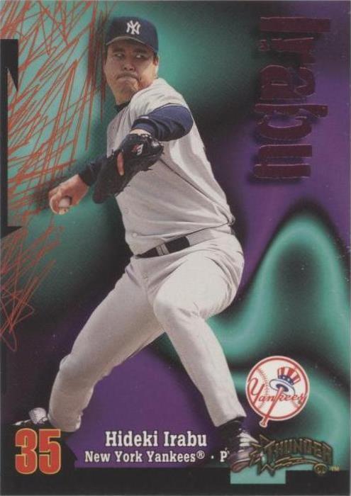 1998 Skybox Circa Thunder - Hideki Irabu #168