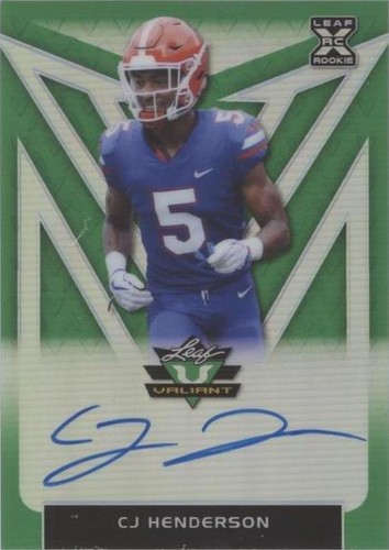 2020 Leaf Valiant CJ Henderson #BA-CJH