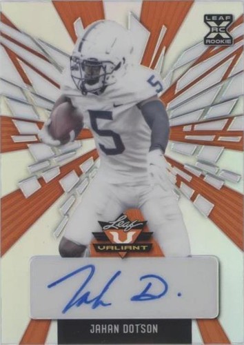 2022 Leaf Valiant Jahan Dotson #BA-JD1