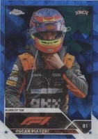2023 Topps Chrome Sapphire Edition Formula 1 - Oscar Piastri #41