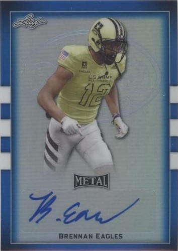 2018 Leaf Metal U.S. Army All-American Bowl Brennan Eagles #BA-BE1