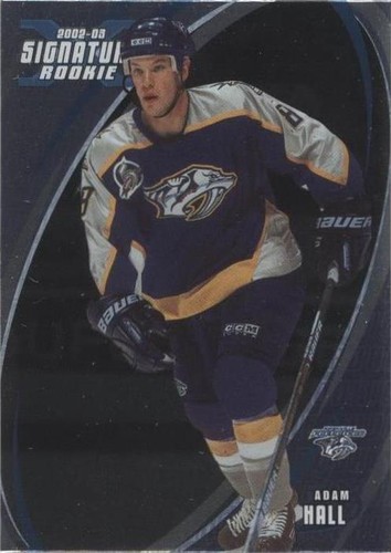 2002-03 In the Game Be A Player Signature Series - Adam Hall #181