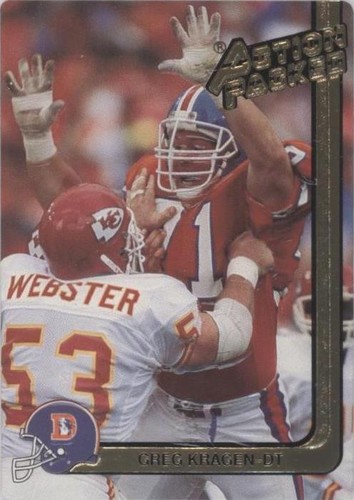 1991 Action Packed Greg Kragen #70