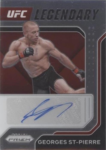 2022 Panini Prizm UFC - Georges St-Pierre #LS-GSP