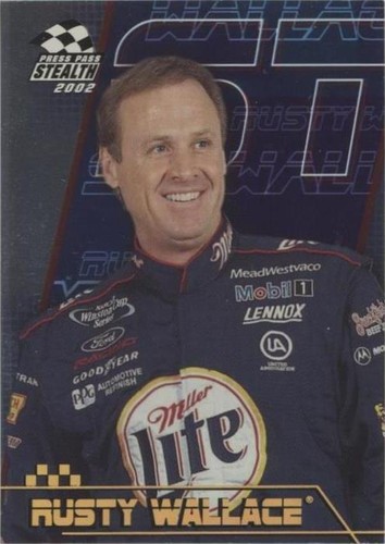 2002 Press Pass Stealth - Rusty Wallace #P1