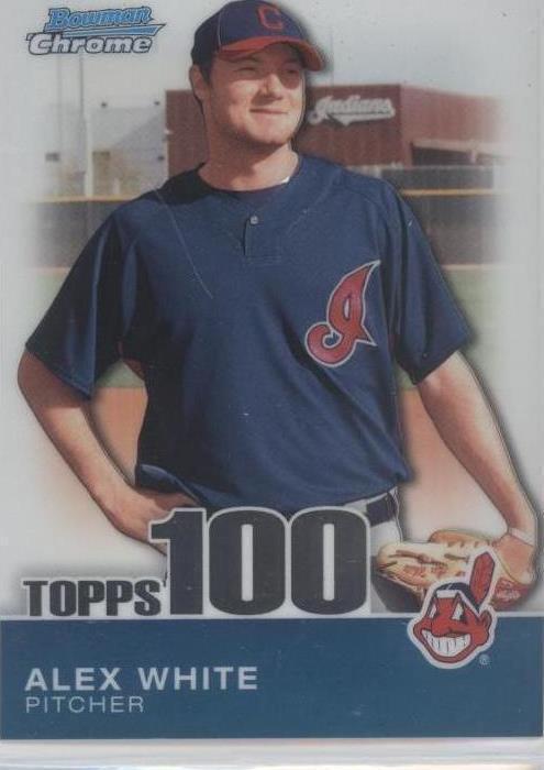 2010 Bowman Chrome - Alex White #TPC79