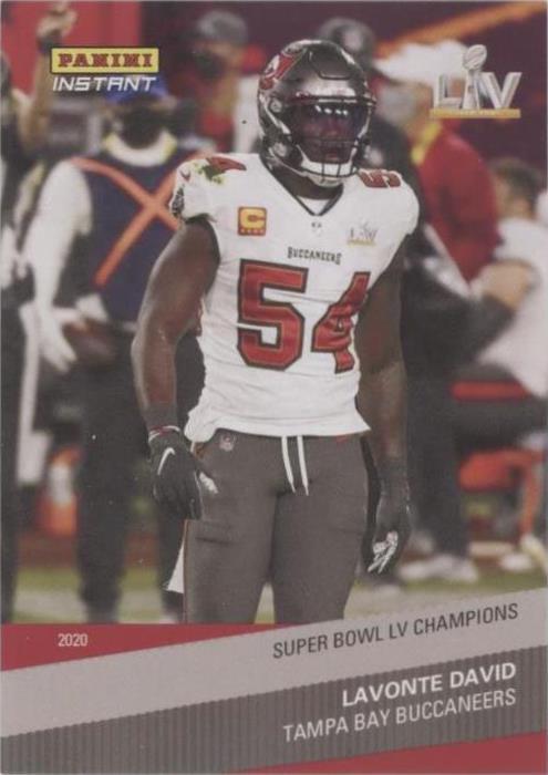 2020 Panini Instant NFL Lavonte David #21