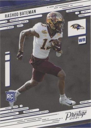 2021 Panini Prestige Rashod Bateman #215