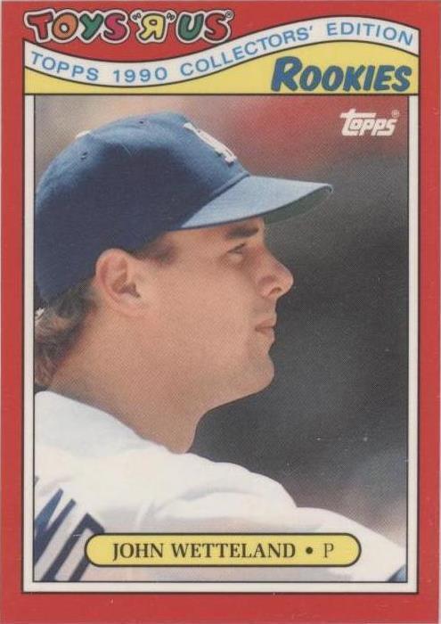 1990 Topps Toys R Us Rookies - John Wetteland #31