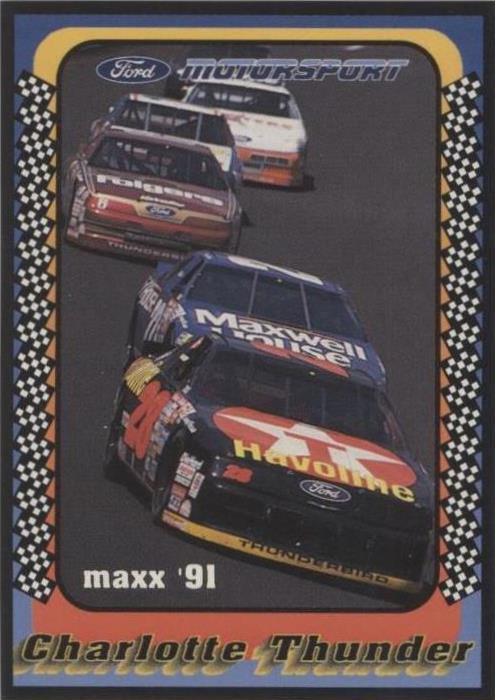 1991 Maxx Collection - Davey Allison Mark Martin Sterling Marlin #28