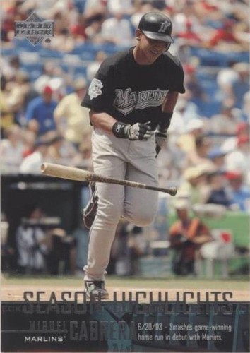 2004 Upper Deck - Miguel Cabrera #269