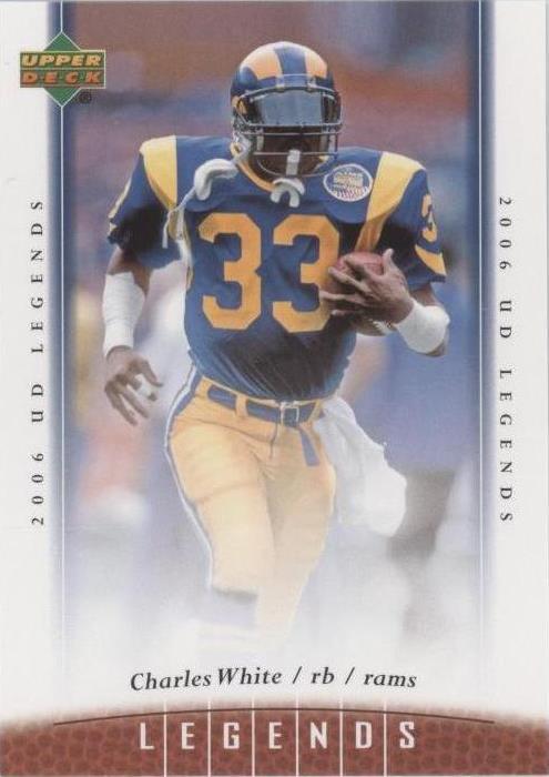 2006 UD Legends Charles White #72