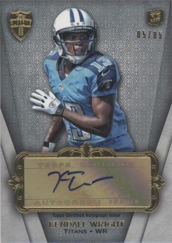 2012 Topps Supreme Kendall Wright #SRA-KW