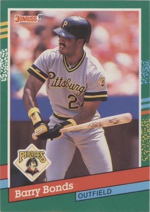 1991 Donruss - Barry Bonds #495