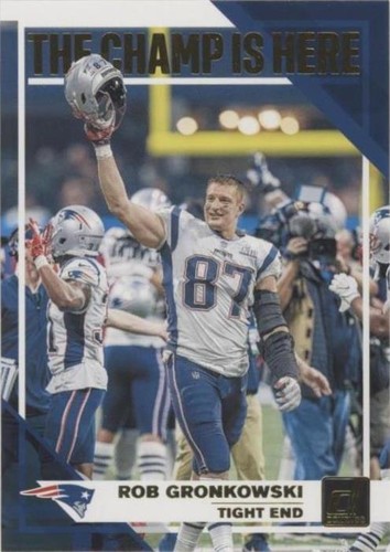 2019 Panini Donruss Rob Gronkowski #CH-4