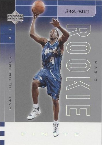 2002-03 Upper Deck Finite - Ryan Humphrey #230