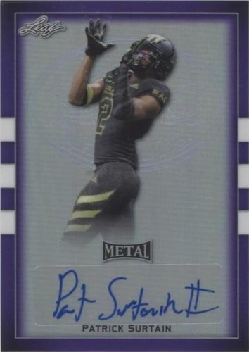 2018 Leaf Metal U.S. Army All-American Bowl Patrick Surtain II #BA-PS2